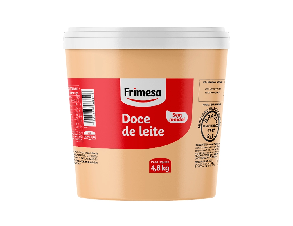 DOCE DE LEITE FRIMESA 4,8 KG (CX 4 BD)